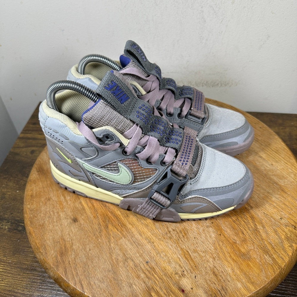 Nike Air Trainer 1 SP Smoke Grey Wheat DH7338-002 Mens 5 Utility Sneakers